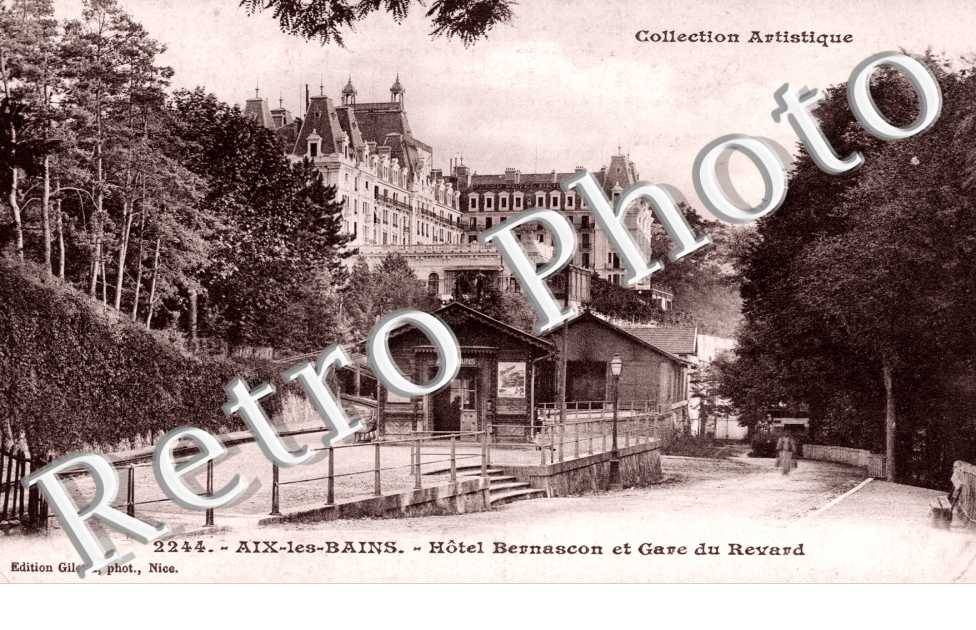 Hotel Bernascon et Gare du Revard
