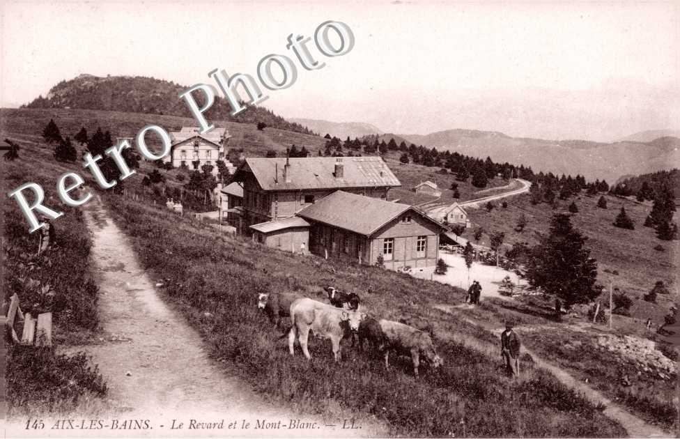 le Revard et le Mont Blanc