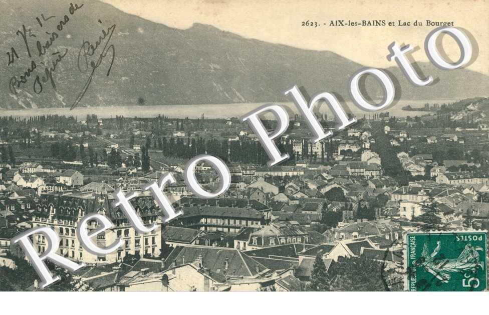 Vue generale et le Lac du Bourget