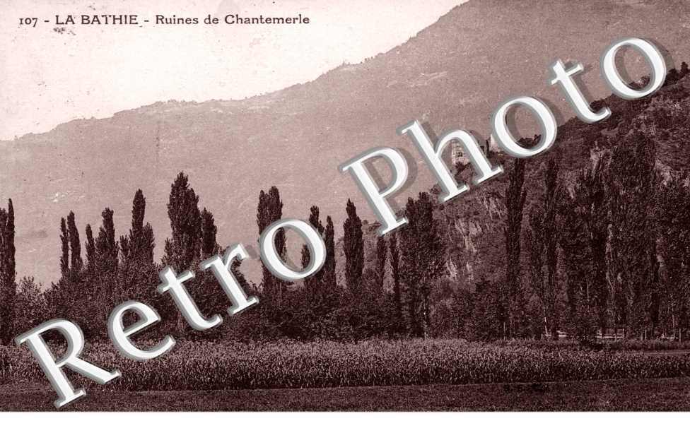 ruines de Chantemerle