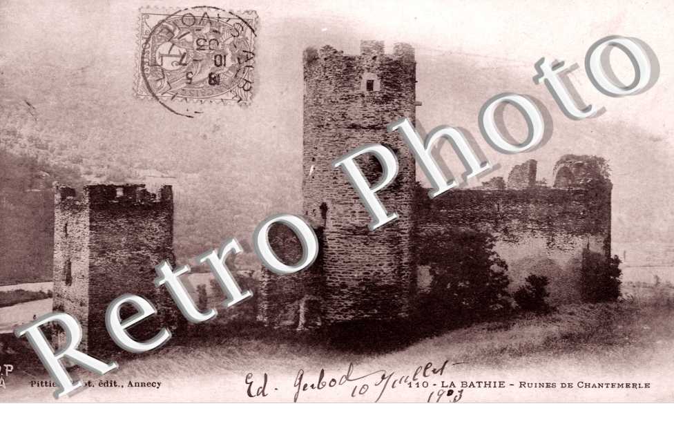 ruines de Chantemerle