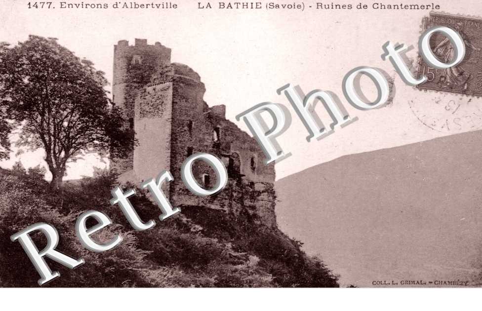 ruines de Chantemerle