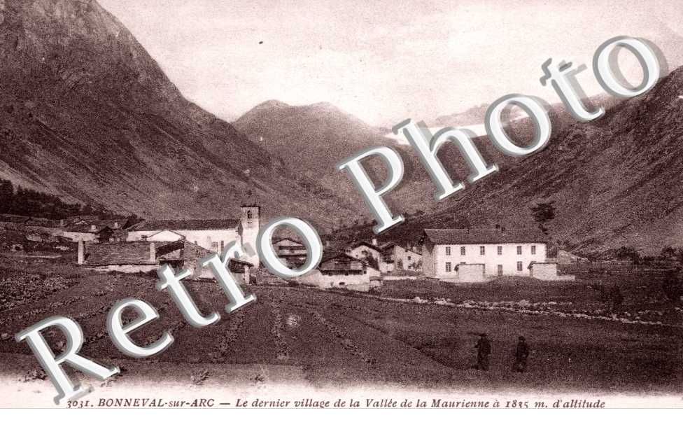 Le dernier village de la vallee de la Maurienne