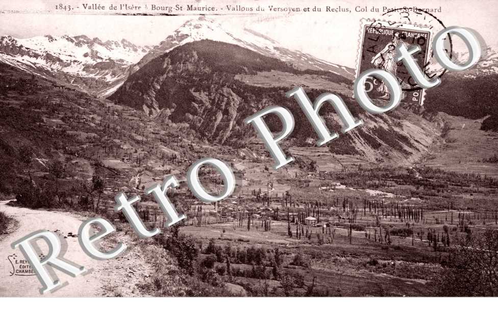 vue generale  vallons du Versoyen et du Reclus