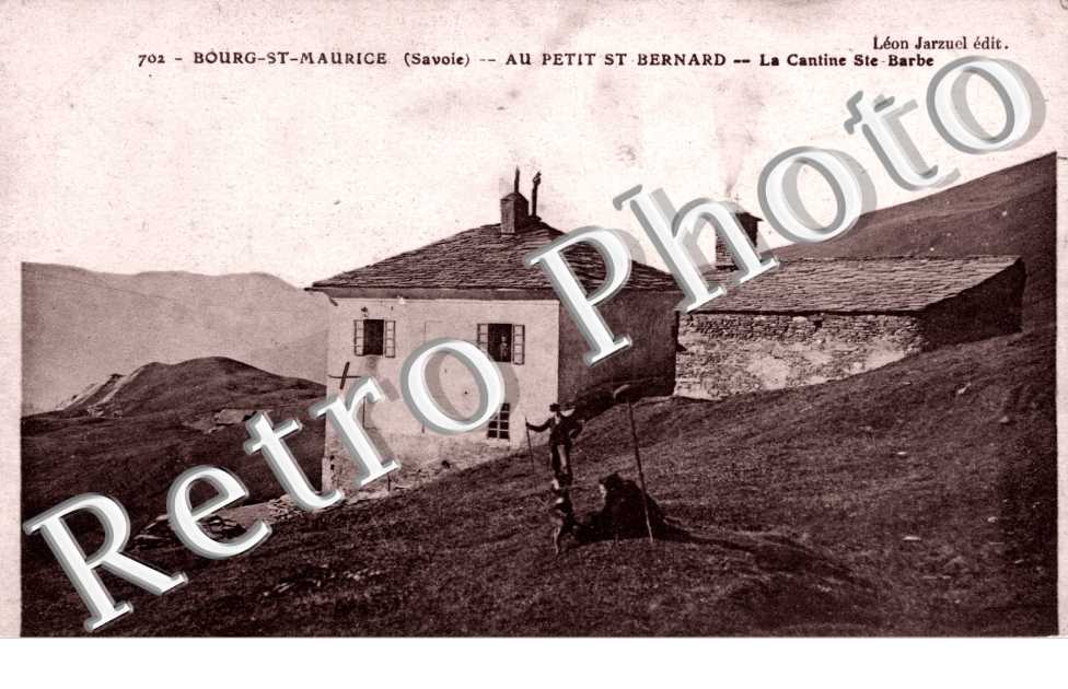 Au Petit Saint Bernard  la cantine Sainte Barbe