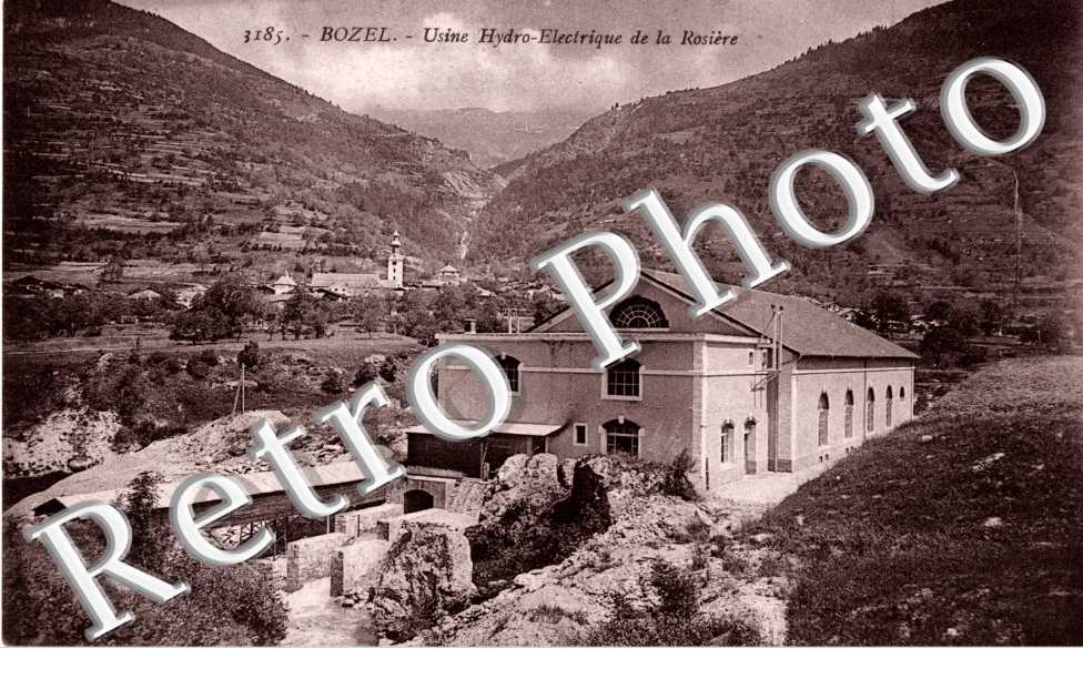 Usine Hydro electrique de la Rosiere