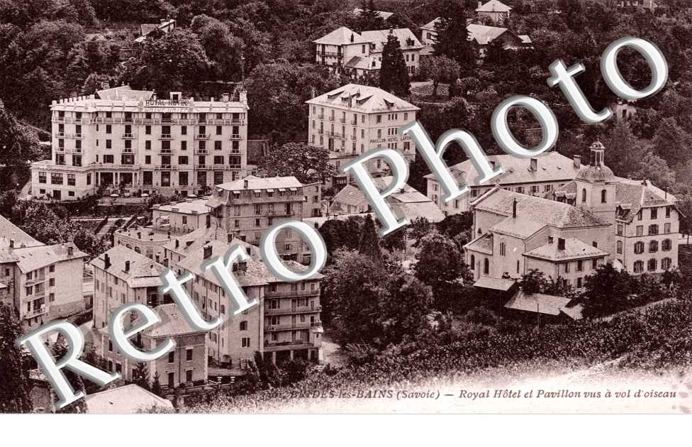 Royal Hotel et Pavillons vus a vol d&#039;oiseau