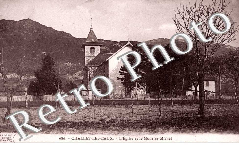 L&#039;eglise et le Mont St Michel