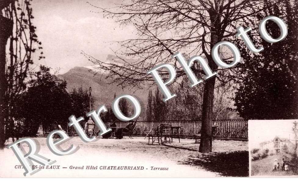 Grand Hotel Chateaubriand, Terrasse