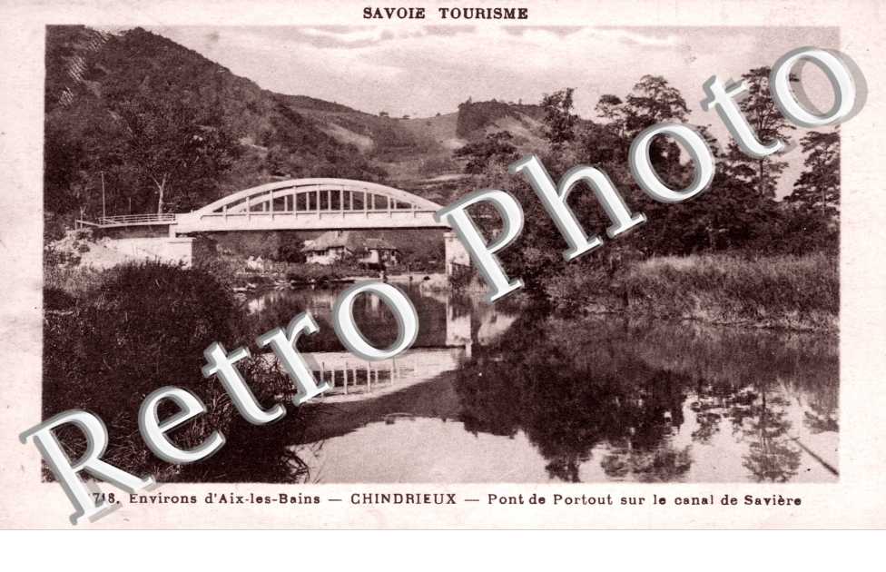 Pont de Portout sur le Canal de Saviere