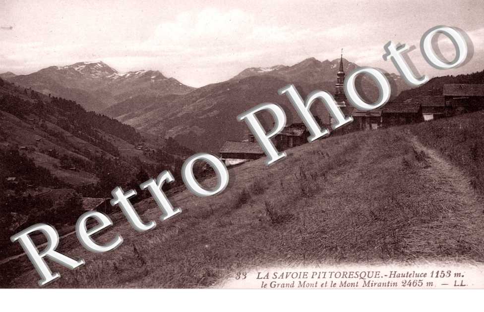 le Grand Mont et le Mont Mirantin