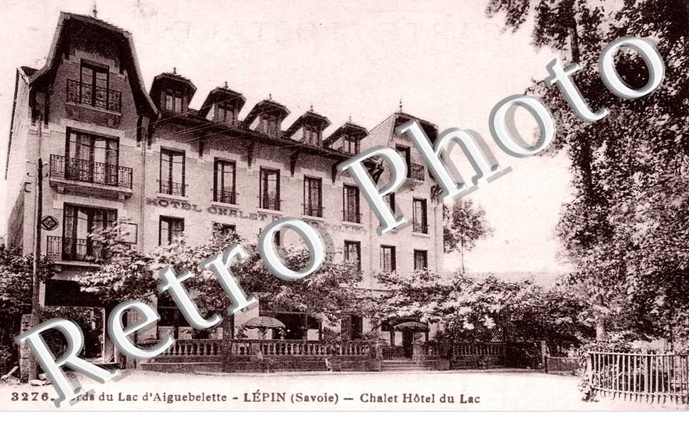 bords du lac d&#039;Aiguebelette, chalet hotel du Lac
