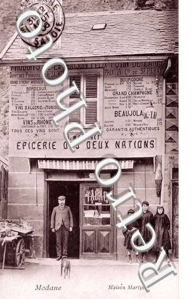 Epicerie des Deux Nations, Maison Martinet