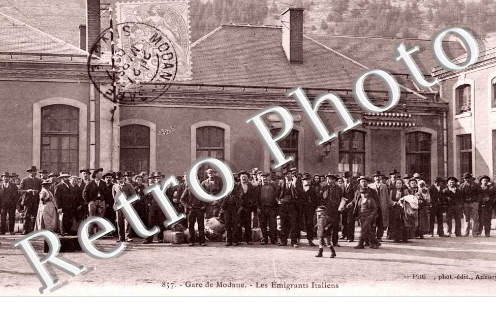 La Gare, les Emigrants Italiens