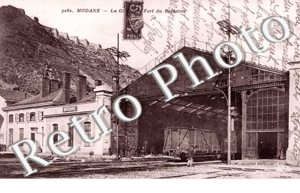 La Gare et le Fort du Replaton