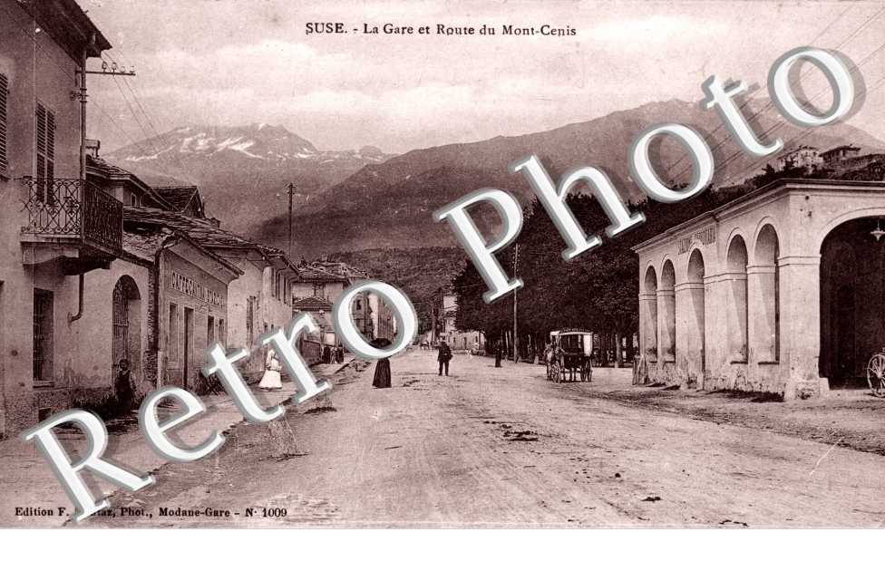 La Gare et Route du Mont Cenis
