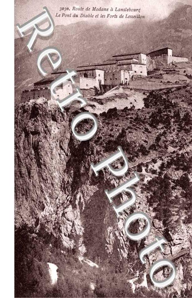 Le Pont du Diable et les Forts de Lesseillon