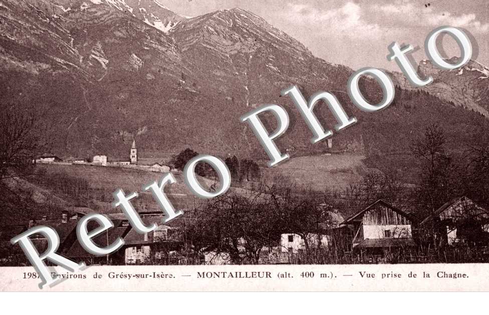 Vue prise de la Chagne