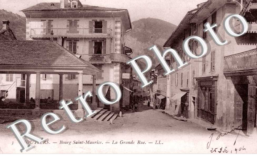 Bourg Saint Maurice, la Grande Rue