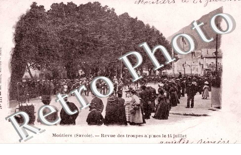 Revue des troupes alpines le 14 juillet