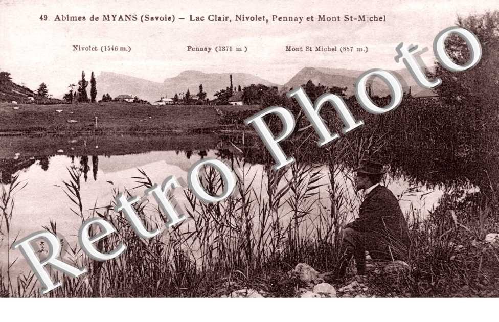 Abimes, Le Lac Clair, Nivolet, Pennay et Mont Saint Michel