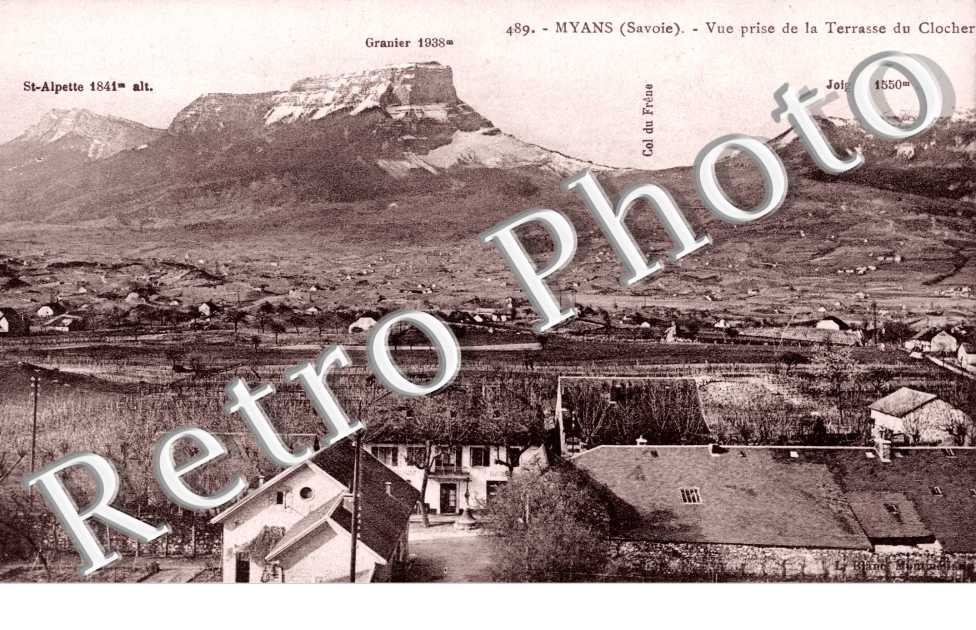 Vue prise de la Terrasse du Clocher