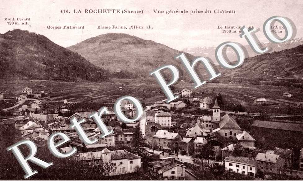 Vue generale prise du Chateau