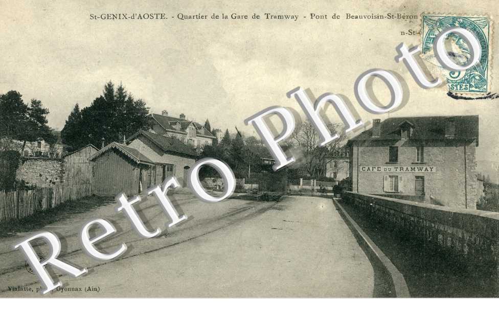 quartier de la gare du tramway Pont de Beauvoisin-St-Beron