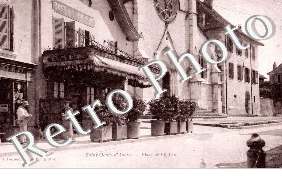 Saint Genix d'Aoste, Place de l'Eglise