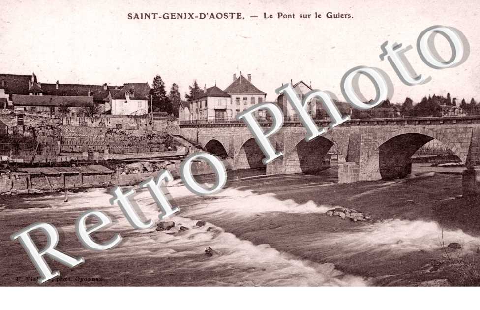 Saint Genix d'Aoste, Le Pont sur le Guiers