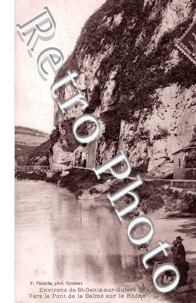 Saint Genix d'Aoste, Pont de la Balme sur le Rhone