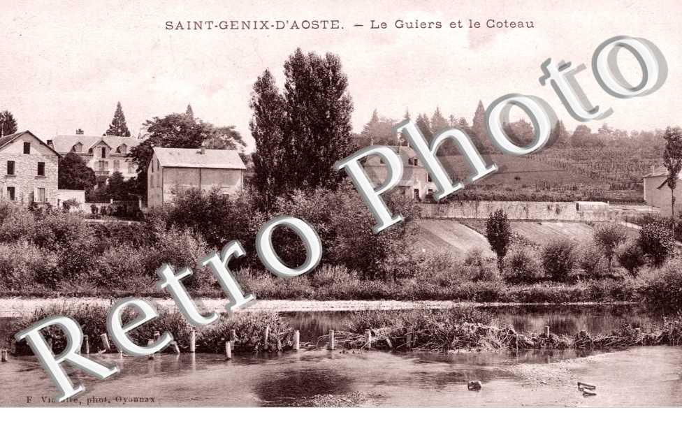 Saint Genix d'Aoste, Le Guiers et le Coteau