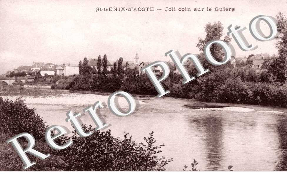 Saint Genix d'Aoste, Joli coin sur le Guiers