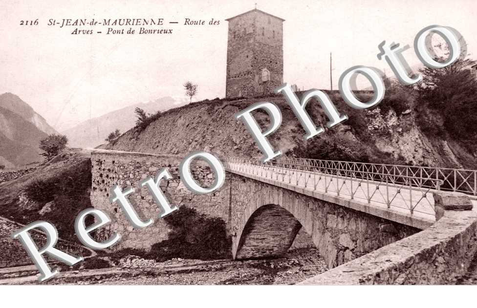 Route des Arves, Pont de Bonrieux