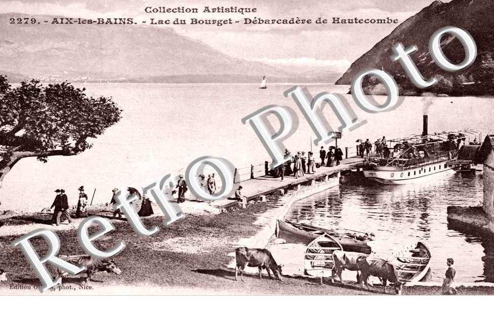 Le Lac du Bourget, Debarcadere de Hautecombe