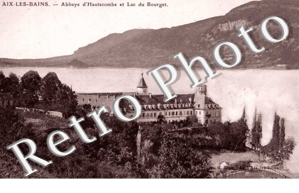 Abbaye d&#039;Hautecombe et Lac du Bourget