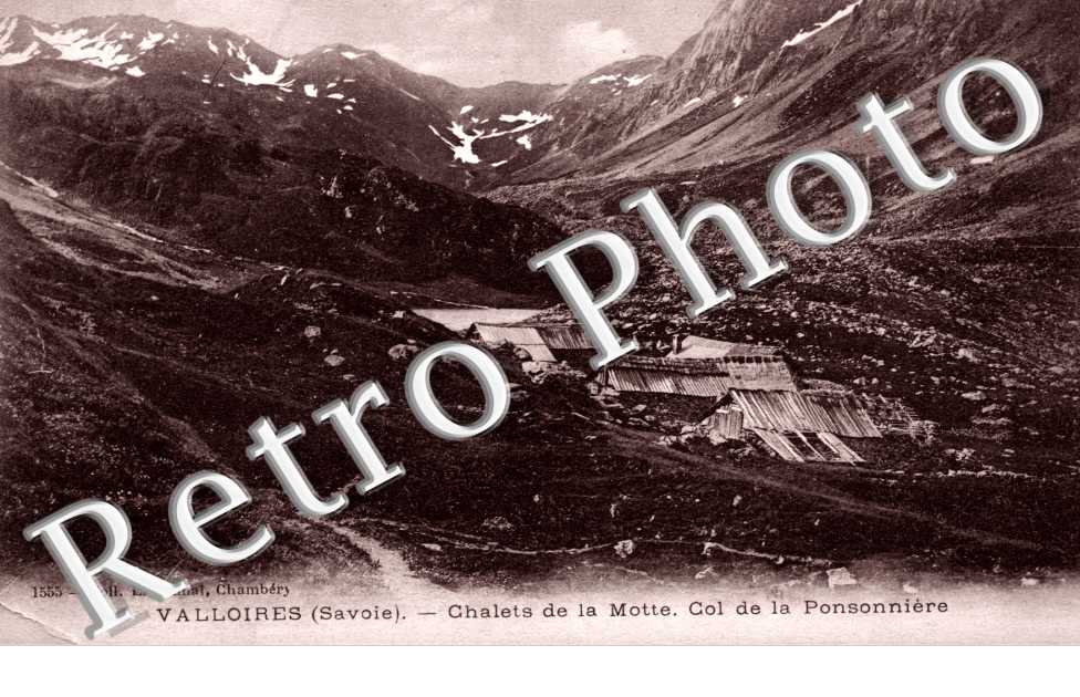 Chalets de la Motte et Col de la Ponsonniere