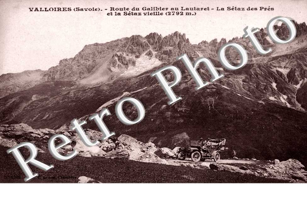 Route du Galibier au Lautaret  -  La Setaz des Pres et la Setaz vieille