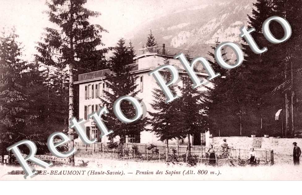 Le Chable-Beaumont. Pension des Sapins
