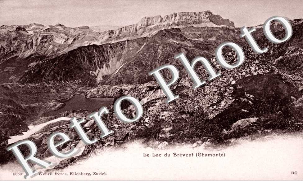 Le lac du Brevent