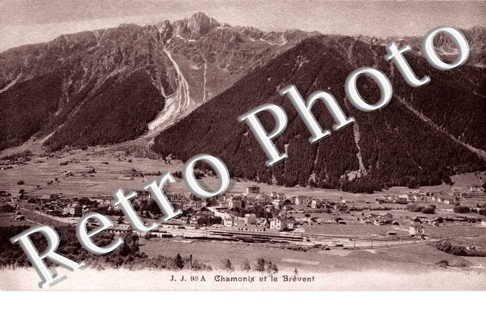 Chamonix et le Brevent