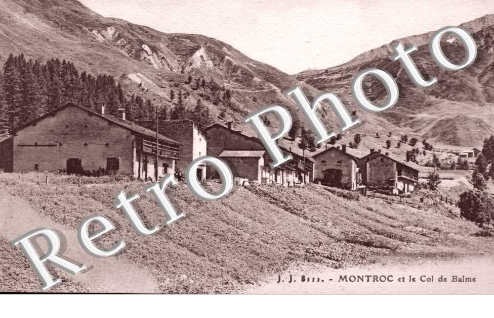 Montroc et le col de Balme