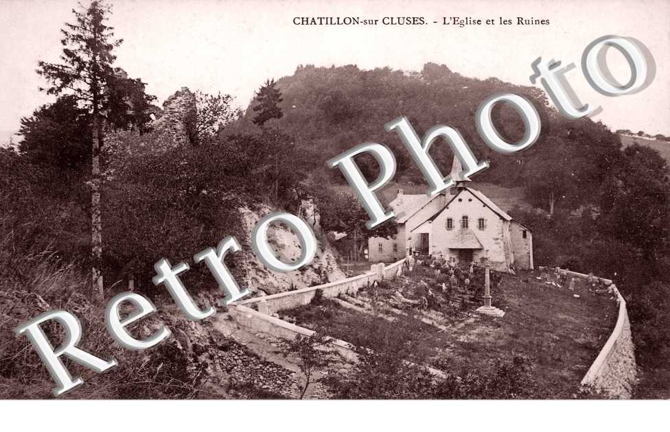 L&#039;eglise et les ruines