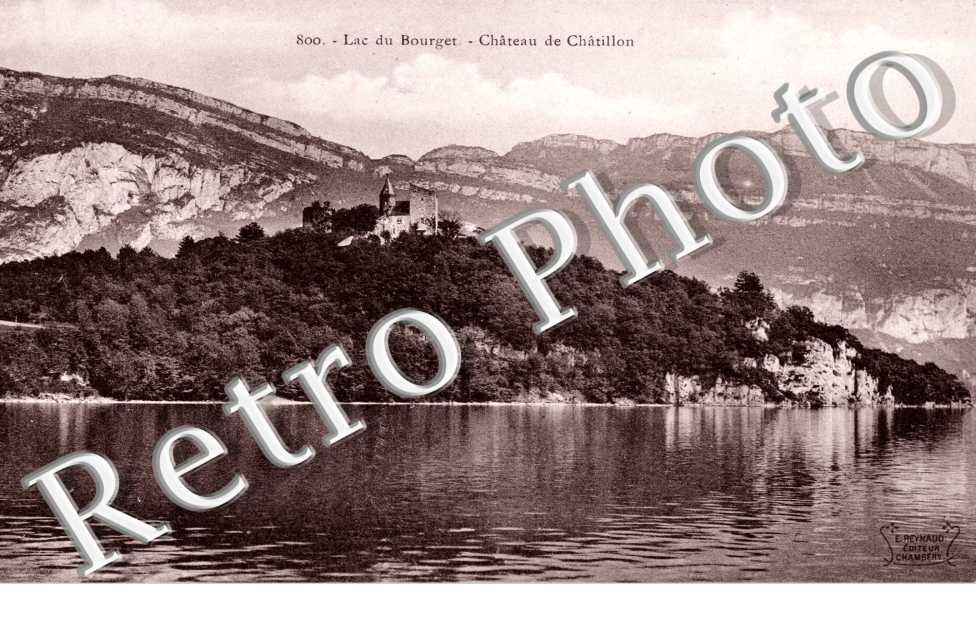 Lac du Bourget - Chateau de Chatillon