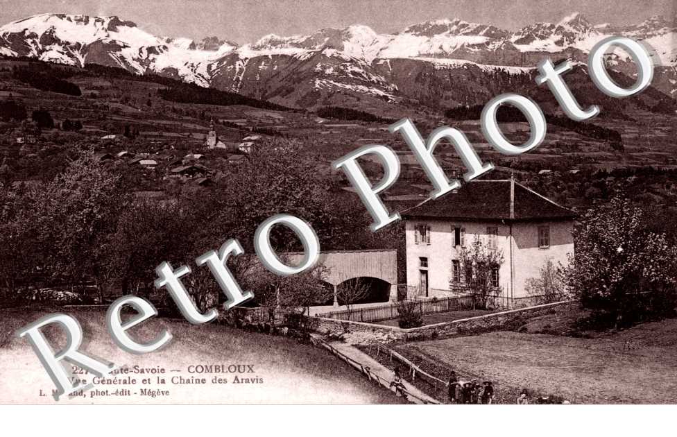 Vue generale et la Chaine des Aravis