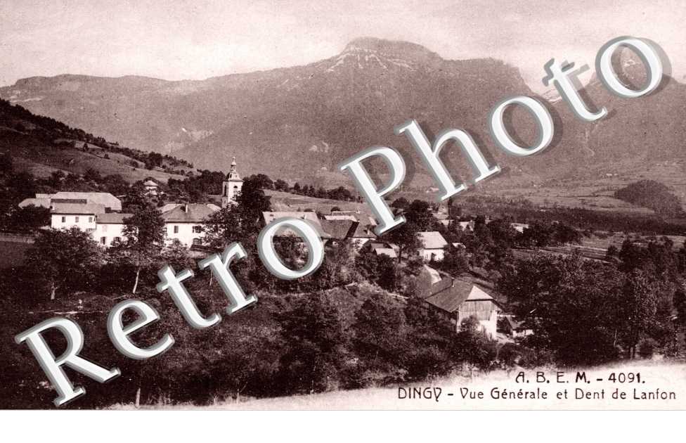 Vue generale et dent de Lanfon