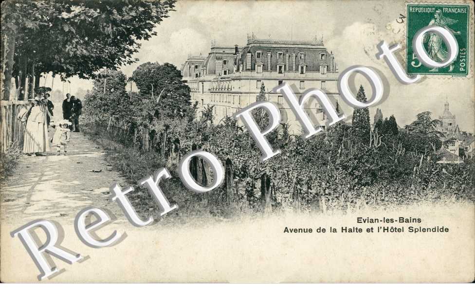 Avenue de la Halte et Hotel Splendide
