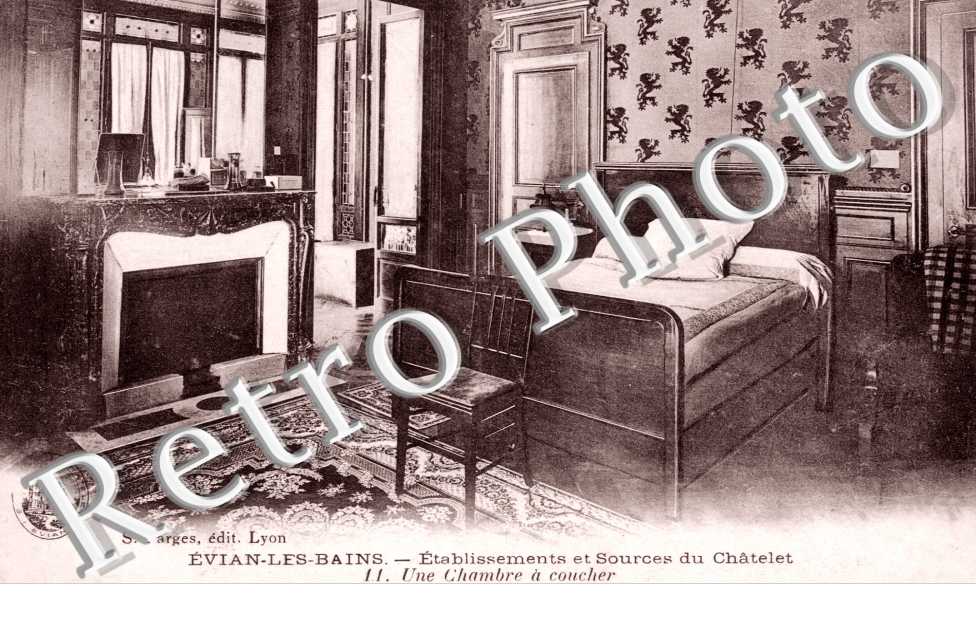 Etablissements et Sources du Chatelet, Une Chambre