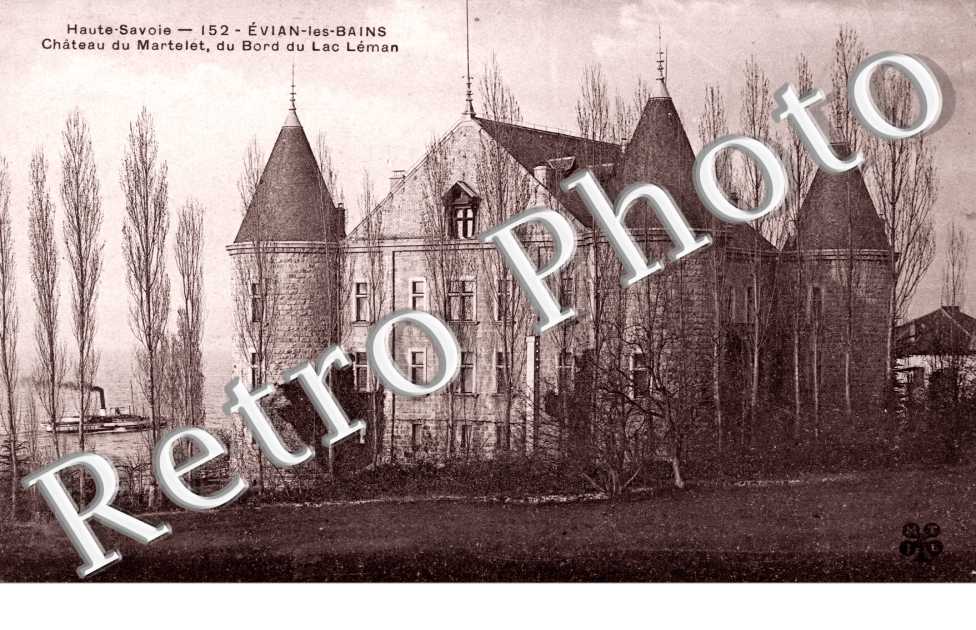 Chateau du Martelet, Bords du Lac Leman