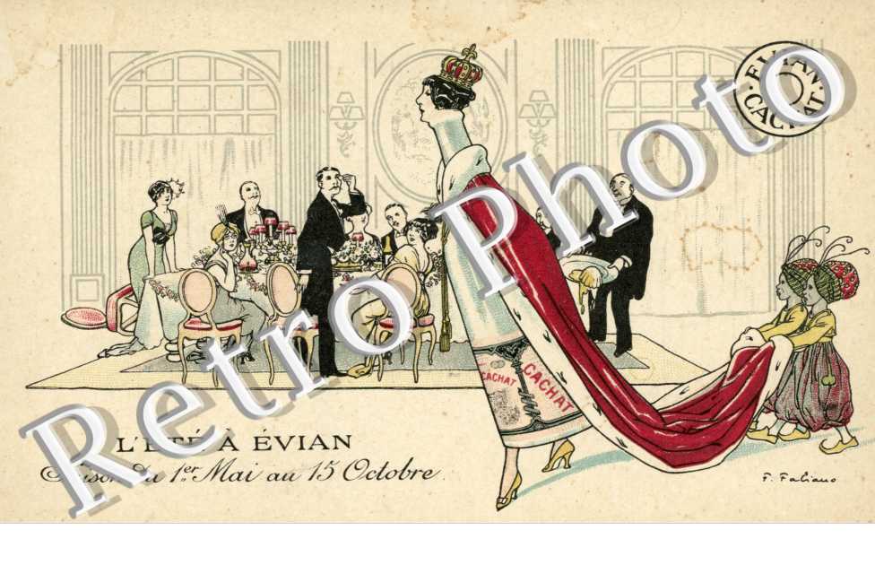 L'Ete a Evian, Collection Source de la Cachat